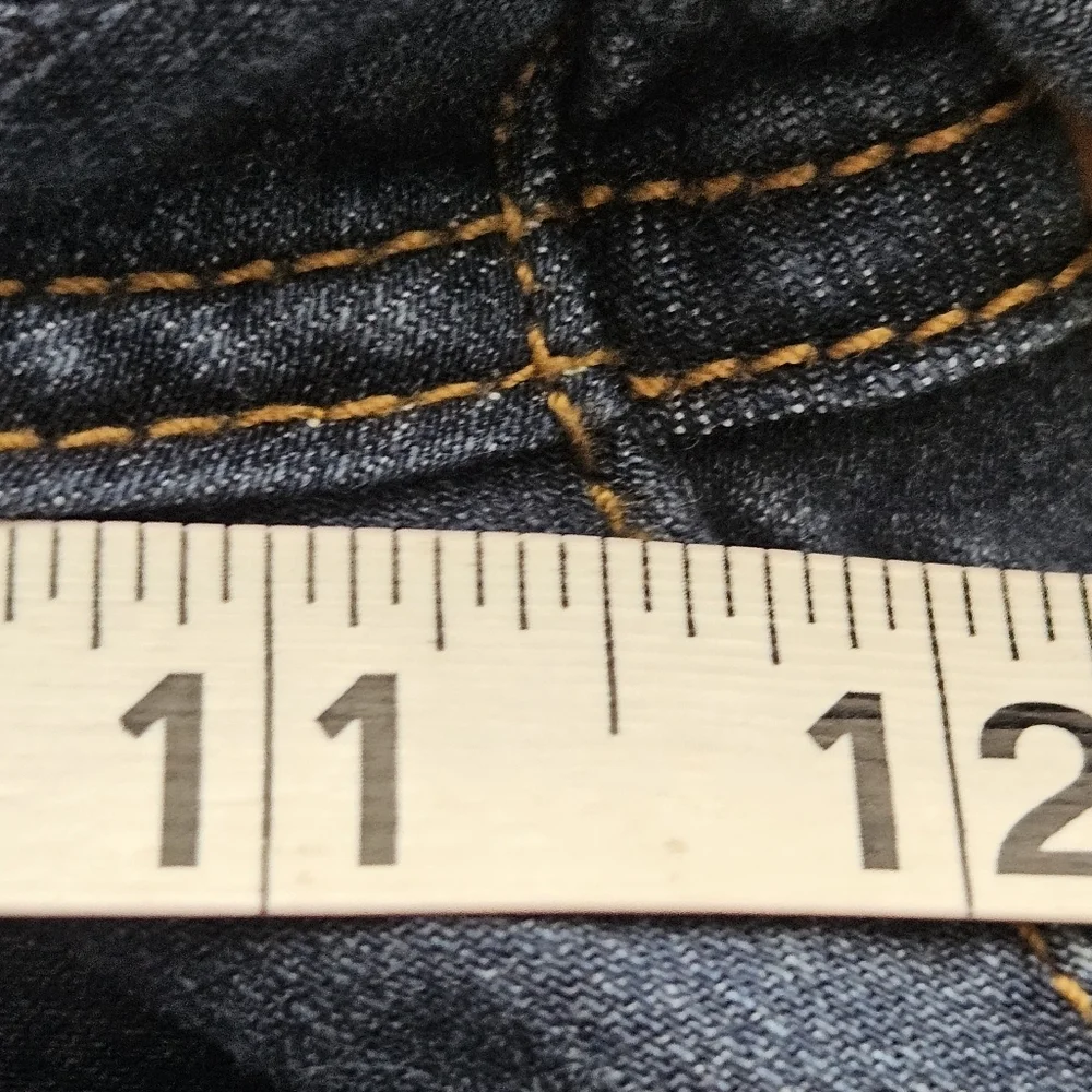 Orvis‎ Womens Straight Leg Jeans Blue Medium Wash Stretch Denim 40x34